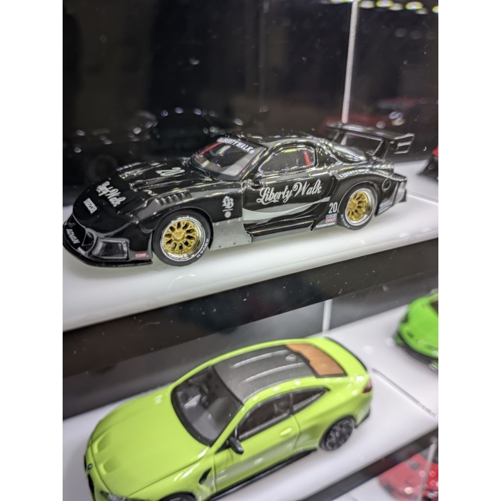 MiniGT BMW M4 & Mazda RX7 LBWK Black