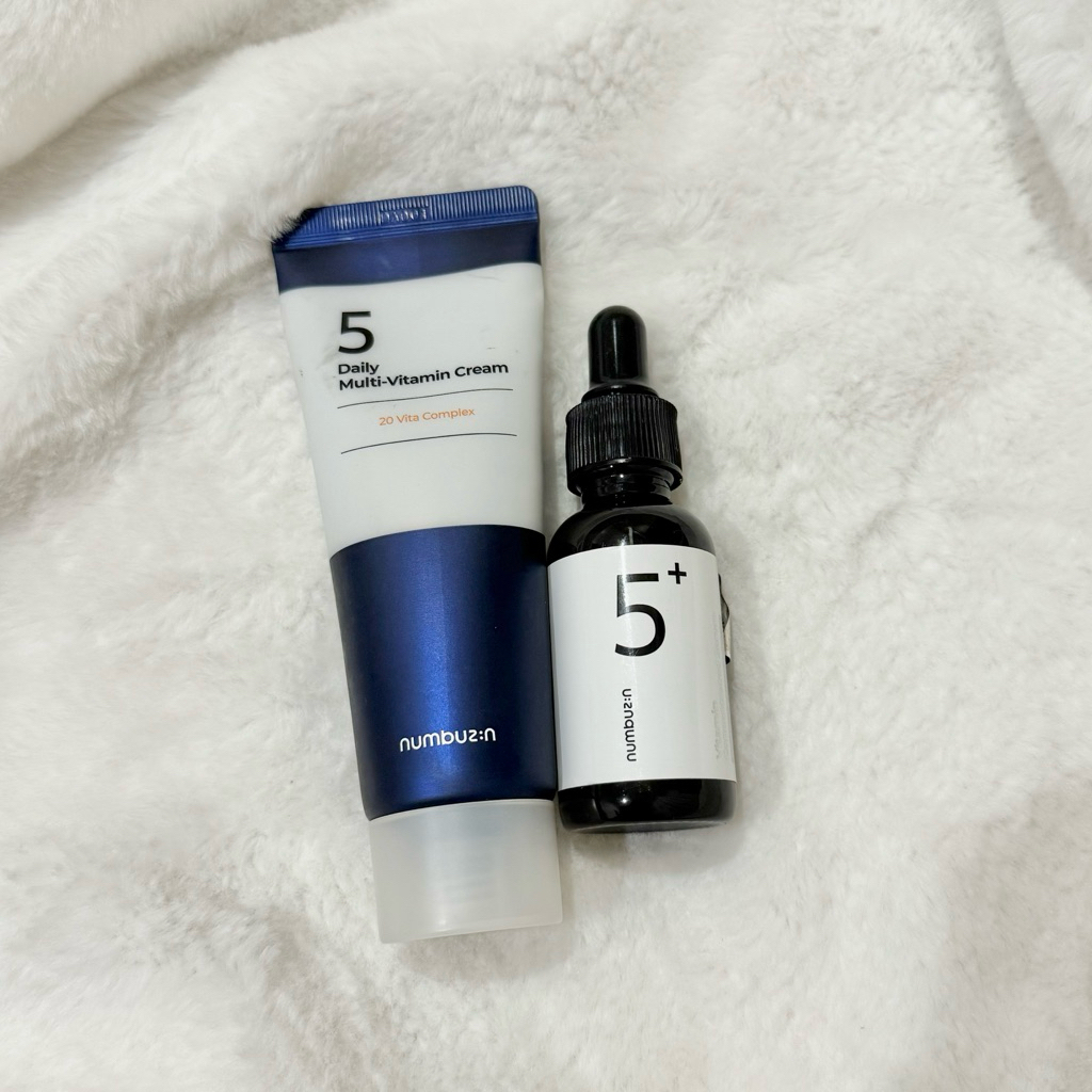 Preloved Set Numbuzin No.5 | Serum Numbuzin 5+ | Numbuzin Daily Cream