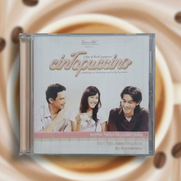 CD Ost Cintapuccino / D'Cinnamons, Ahmad Dhani,Yana Yulio,Utopia (Bagus)
