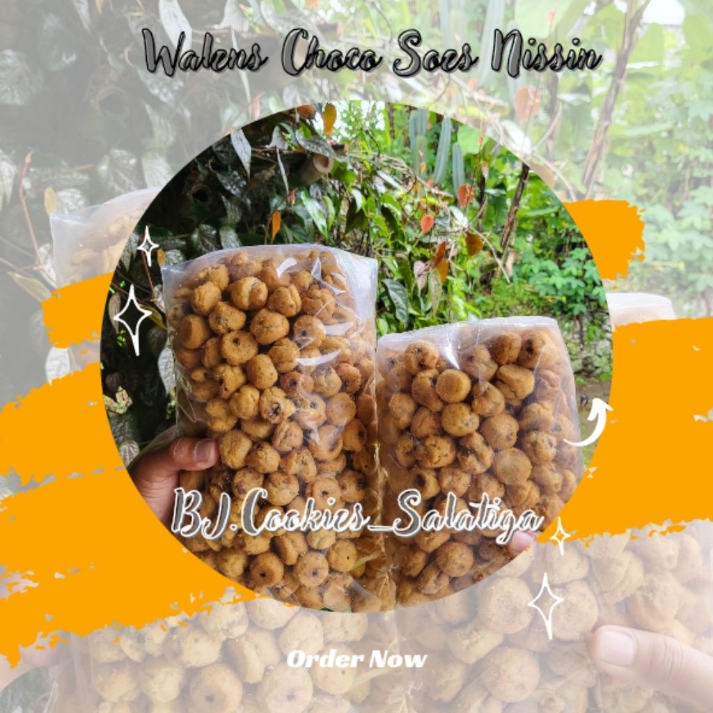 Soes Walans Choco Nissin 250gram/500gram/1kg