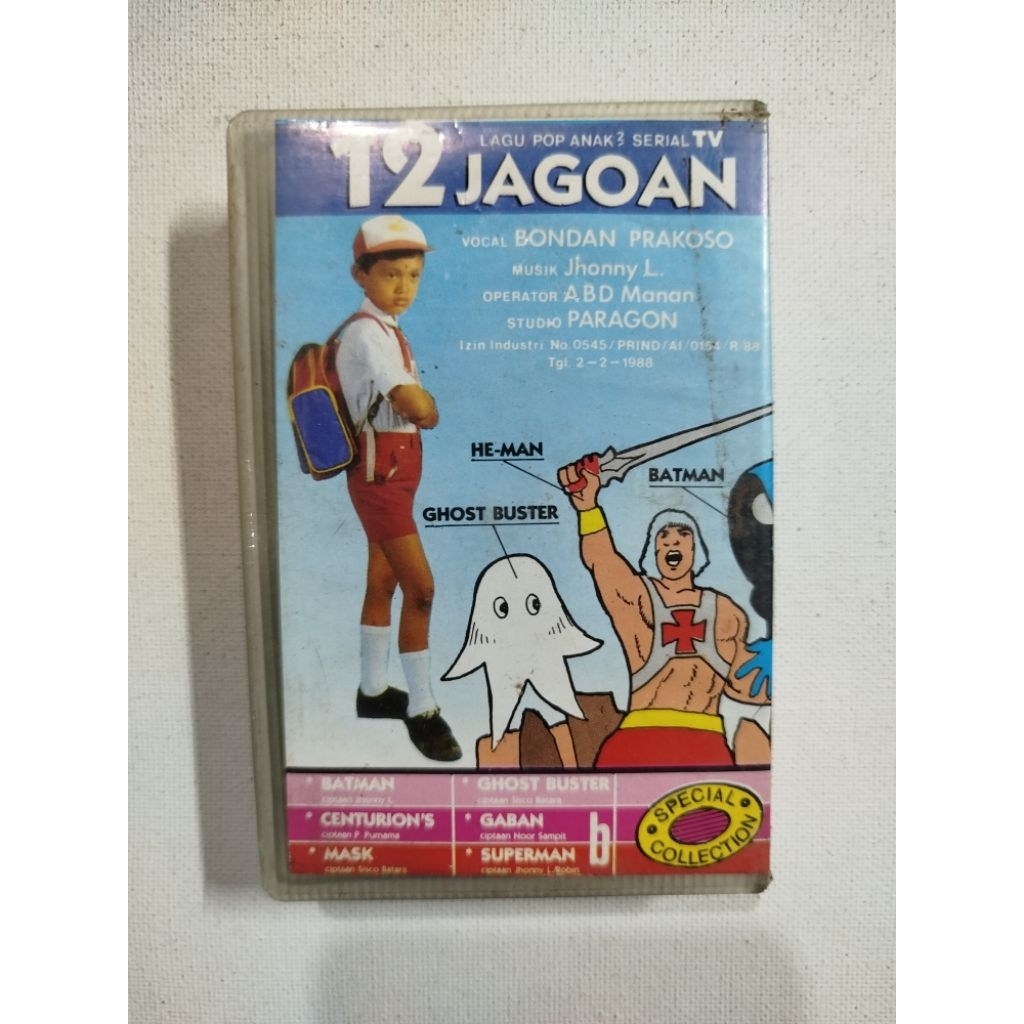KASET PITA 1392-BONDAN PRAKOSO 12 JAGOAN