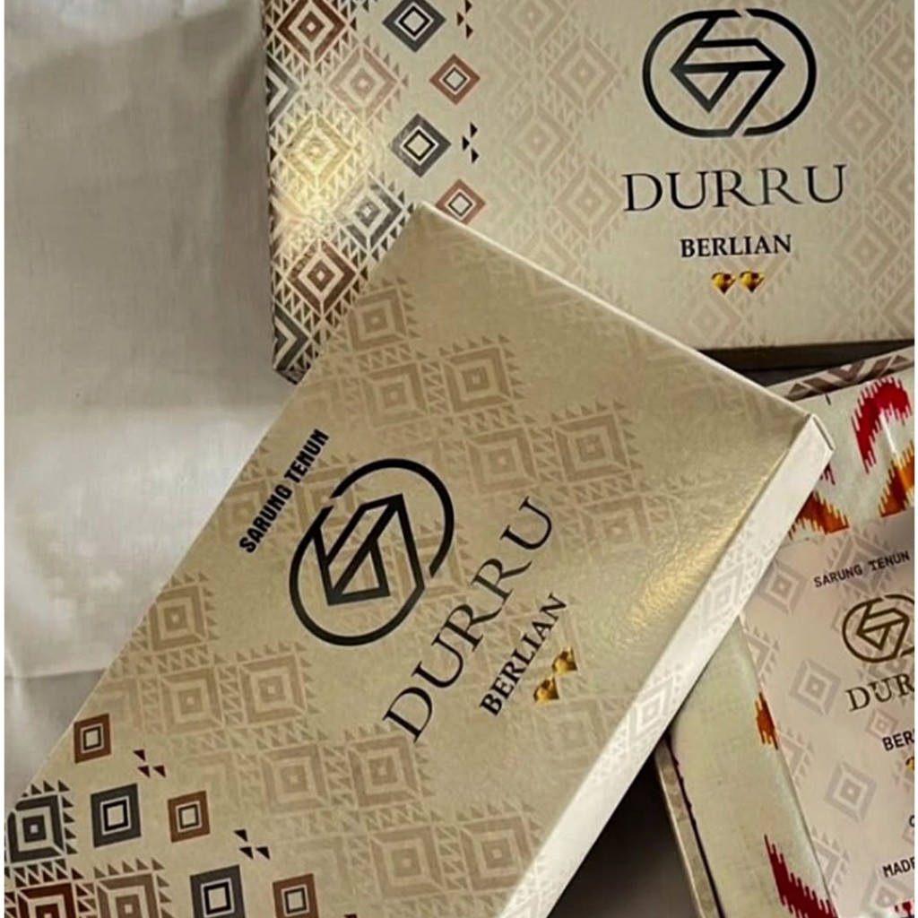 Sarung DURRU BERLIAN bahan 30s TR x 30s TR Sentuhan Sutra, Kenyamanan Maksimal di Setiap Sujud  Anti