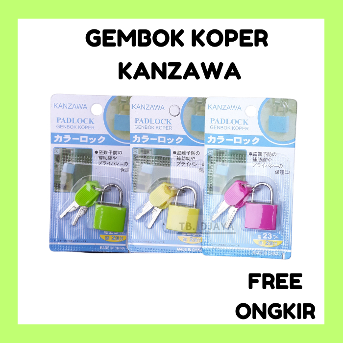 GEMBOK KOPER KECIL MURAH KANZAWA