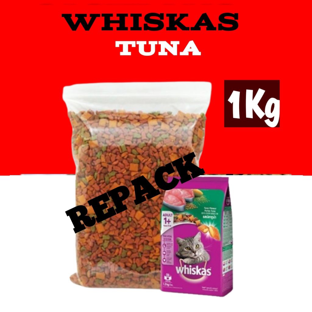 whiskas tuna 1kg, whiskas tuna adult, whiskas tuna repack