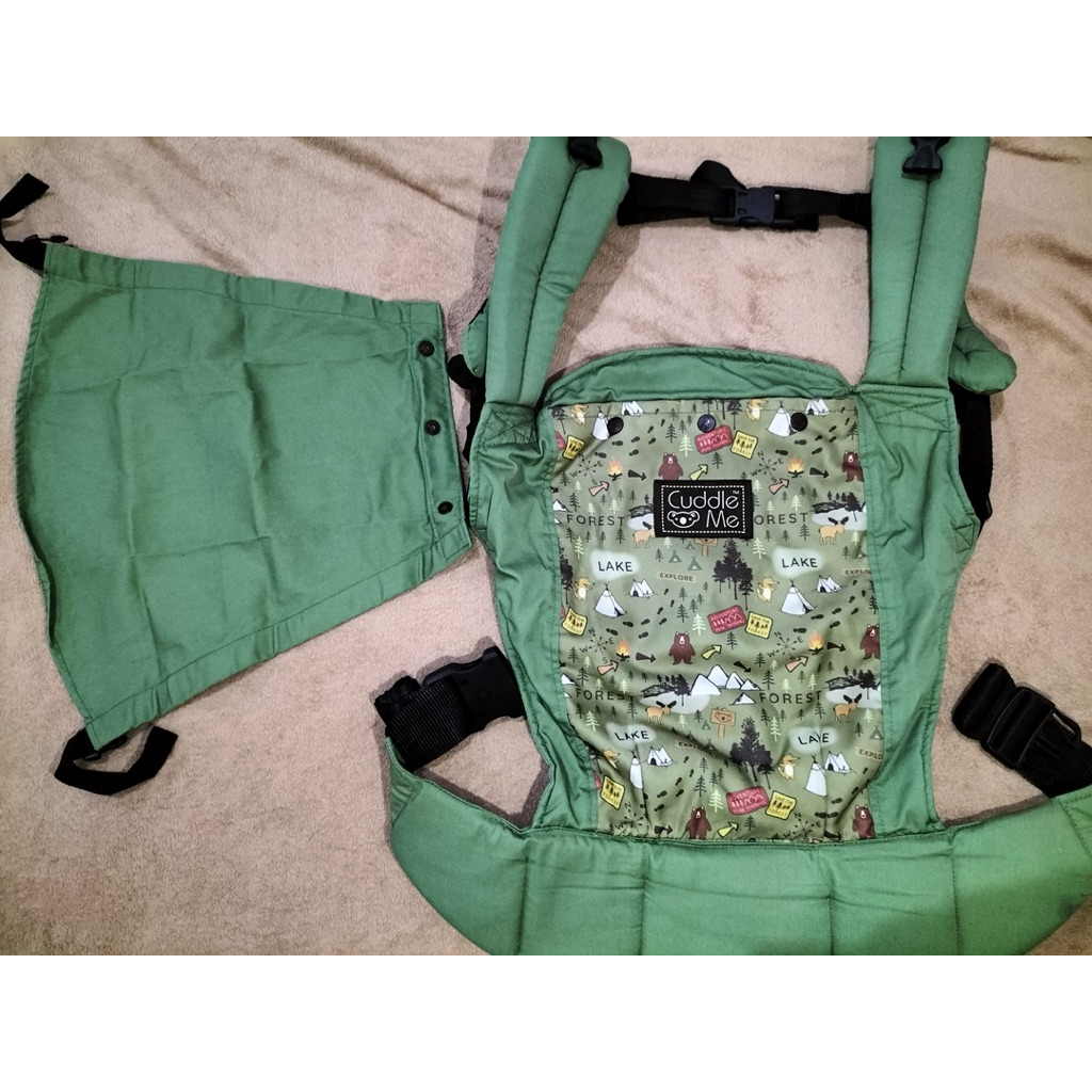 Gendongan Lite Carrier Cuddle Me || Preloved