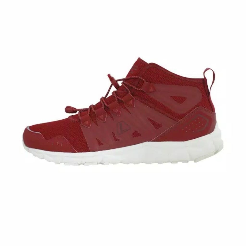 Sepatu League Kumo 1.5 Mid Merah Running Shoes Cowo Cewe Unisex Olahraga Pria Wanita Original