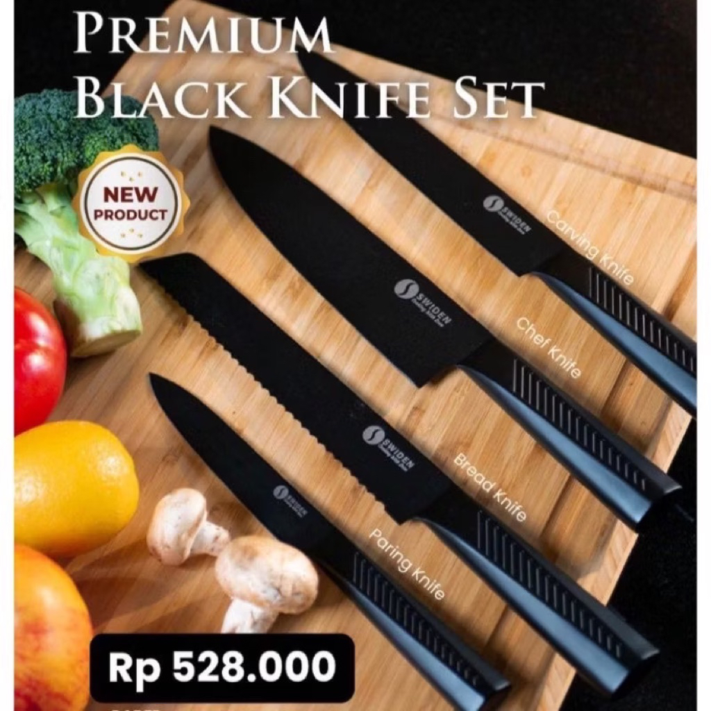 SWIDEN PREMIUM KNIFE SET ORIGINAL