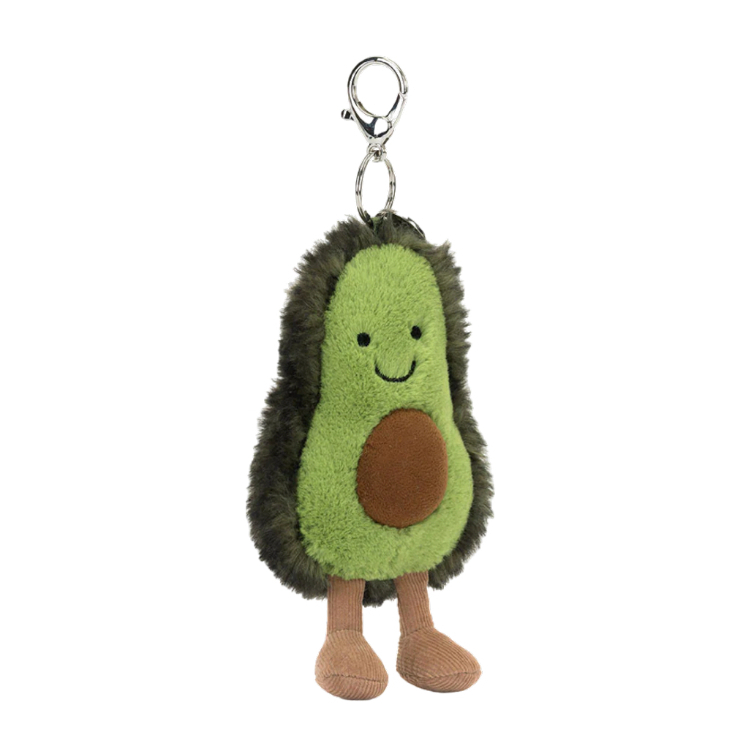 JELLYCAT Amuseables Avocado Bag Charm | Gantungan Tas Boneka Jellycat ORIGINAL