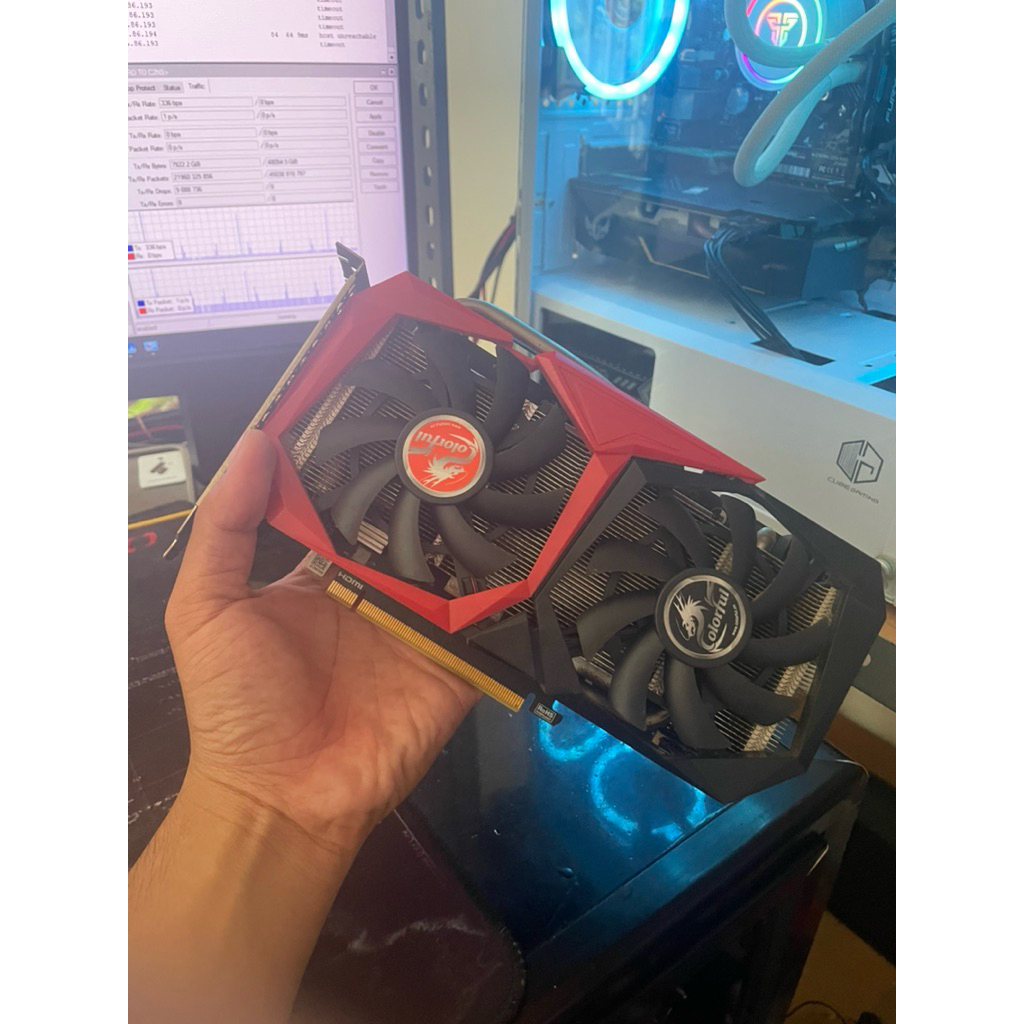 SECOND  VGA COLORFUL GTX1650 4GB GDDR6