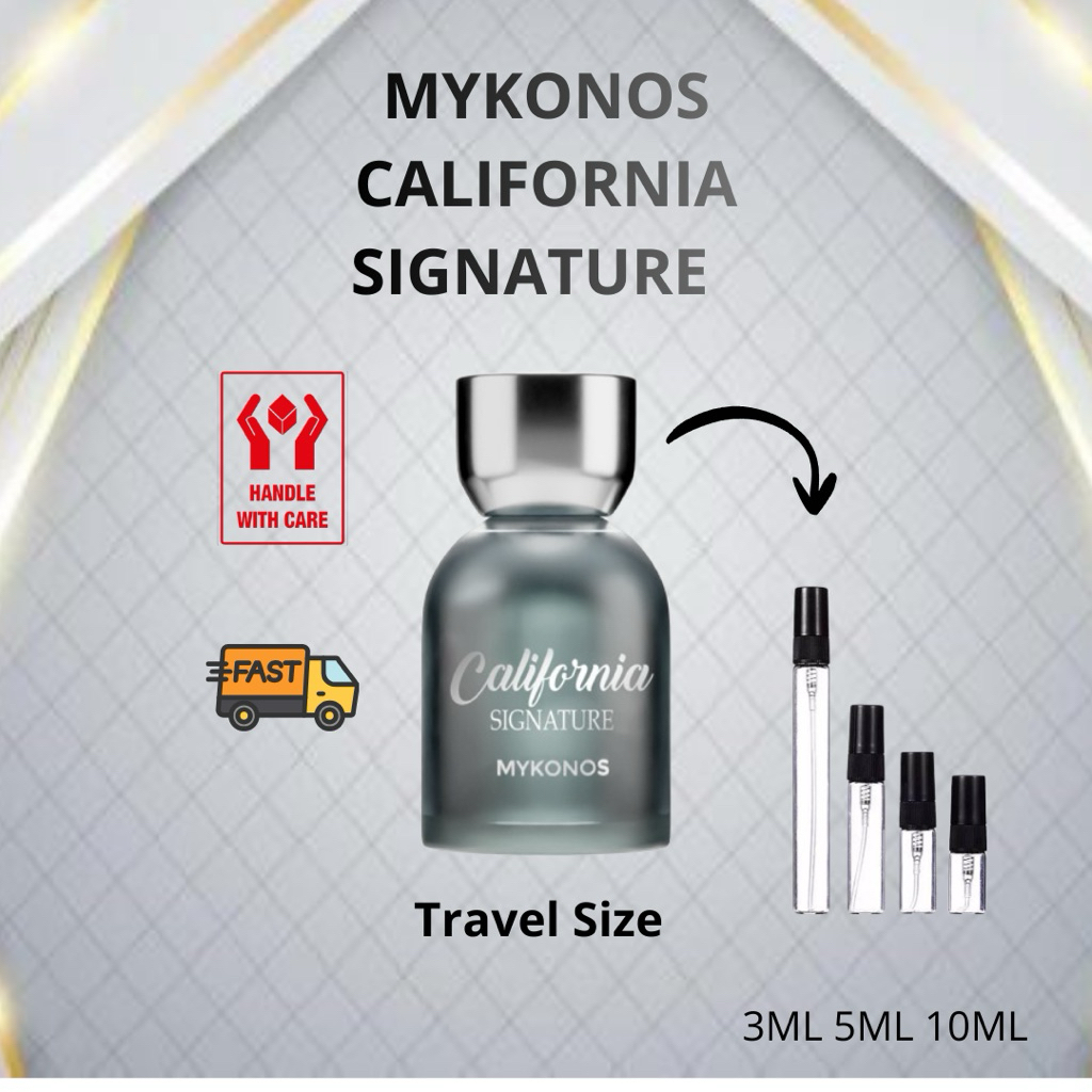 Decant Parfume Mykonos California Signature Og Pria Wanita Uniseks