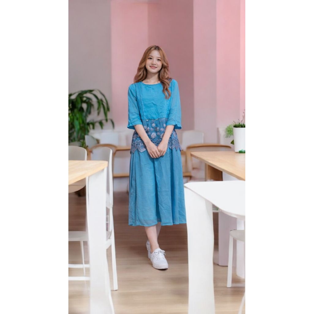 BLOUSE WANITA BAHAN SIFON DAN ADA FURINGNYA/BAJU TUNIK SIFON CHIFFON