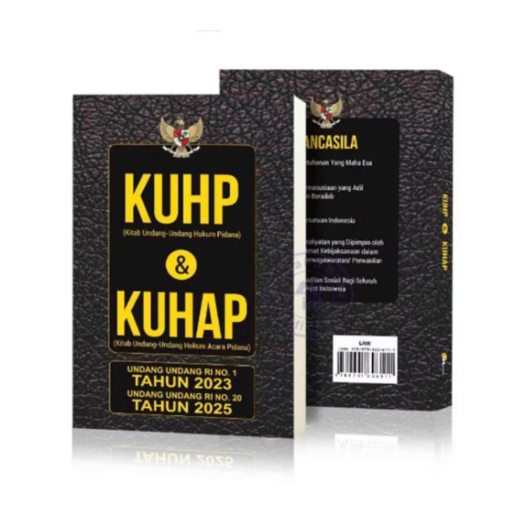 Buku KUHP & KUHAP TERBARU 2025