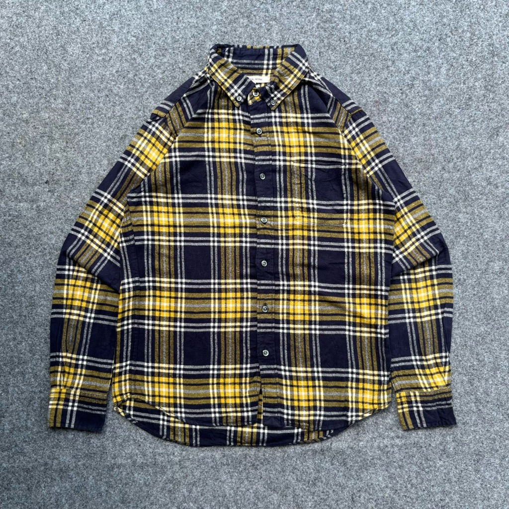 kemeja flanel global work