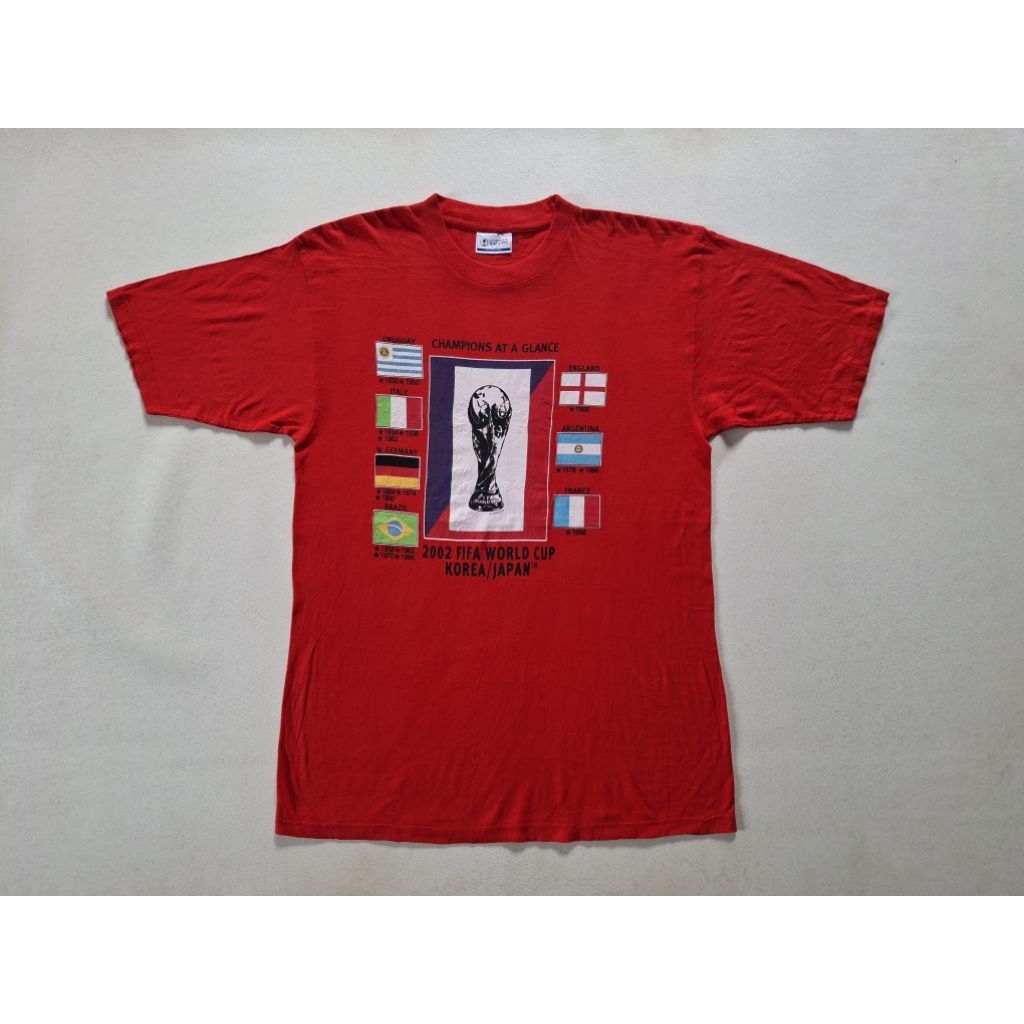 TSHIRT KAOS FIFA WORLD CUP TAHUN 2002 ORIGINAL 100%