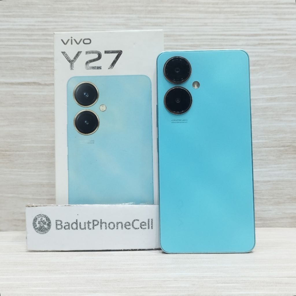VIVO Y27 4G 6/128GB HANDPHONE SECOND BEKAS FULLSET