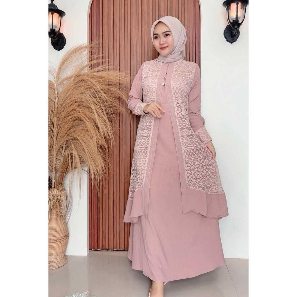 gamis farasya brokat