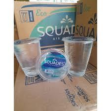SQUADES Air Mineral Gelas 240ml - 1 Dus isi 48 Gelas