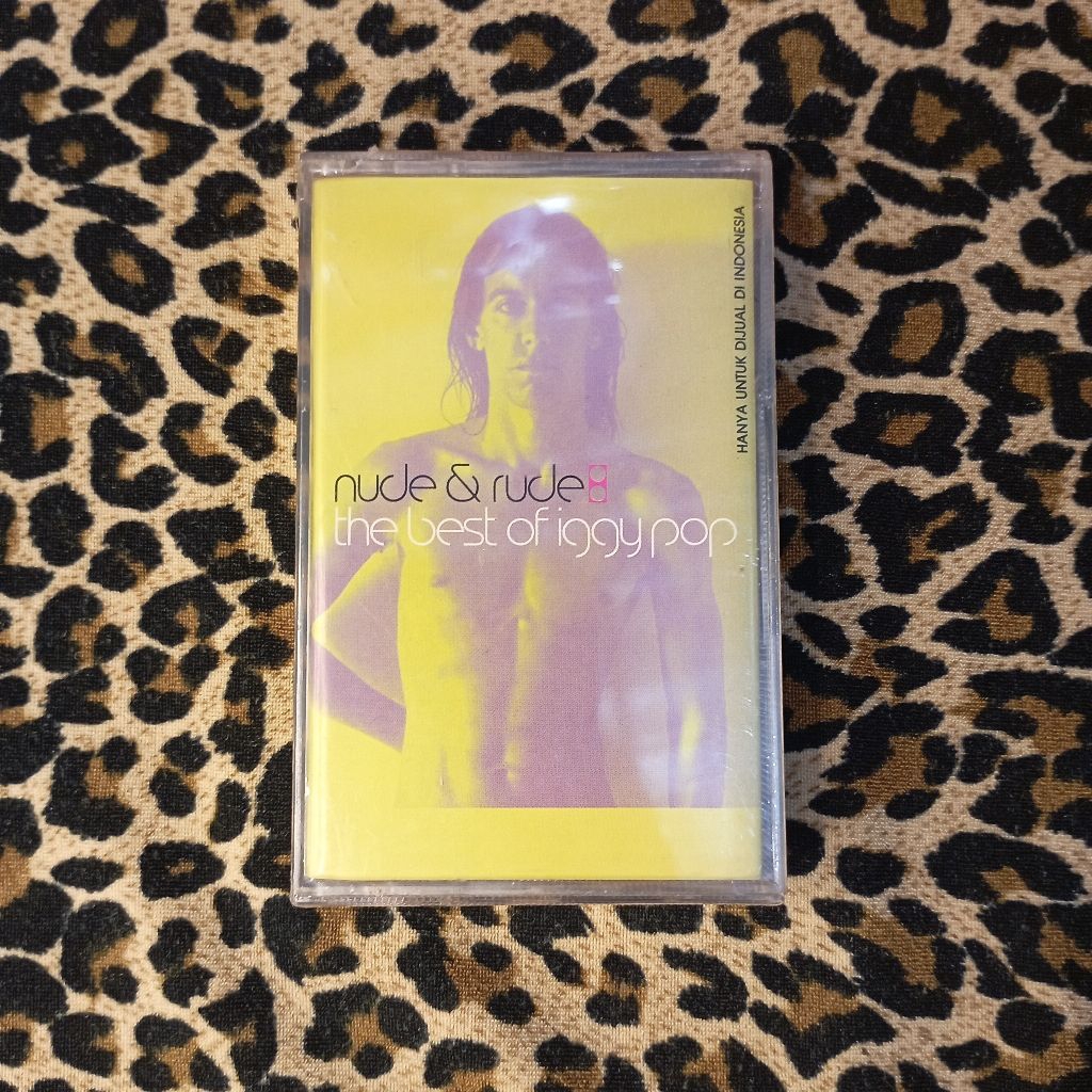 Kaset pita The best of Iggy pop - nude & rude (Segel)
