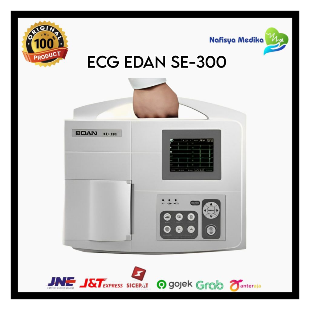 Mesin EKG EDAN SE-3 Digital 3 Channel ECG - Alat Kesehatan Jantung
