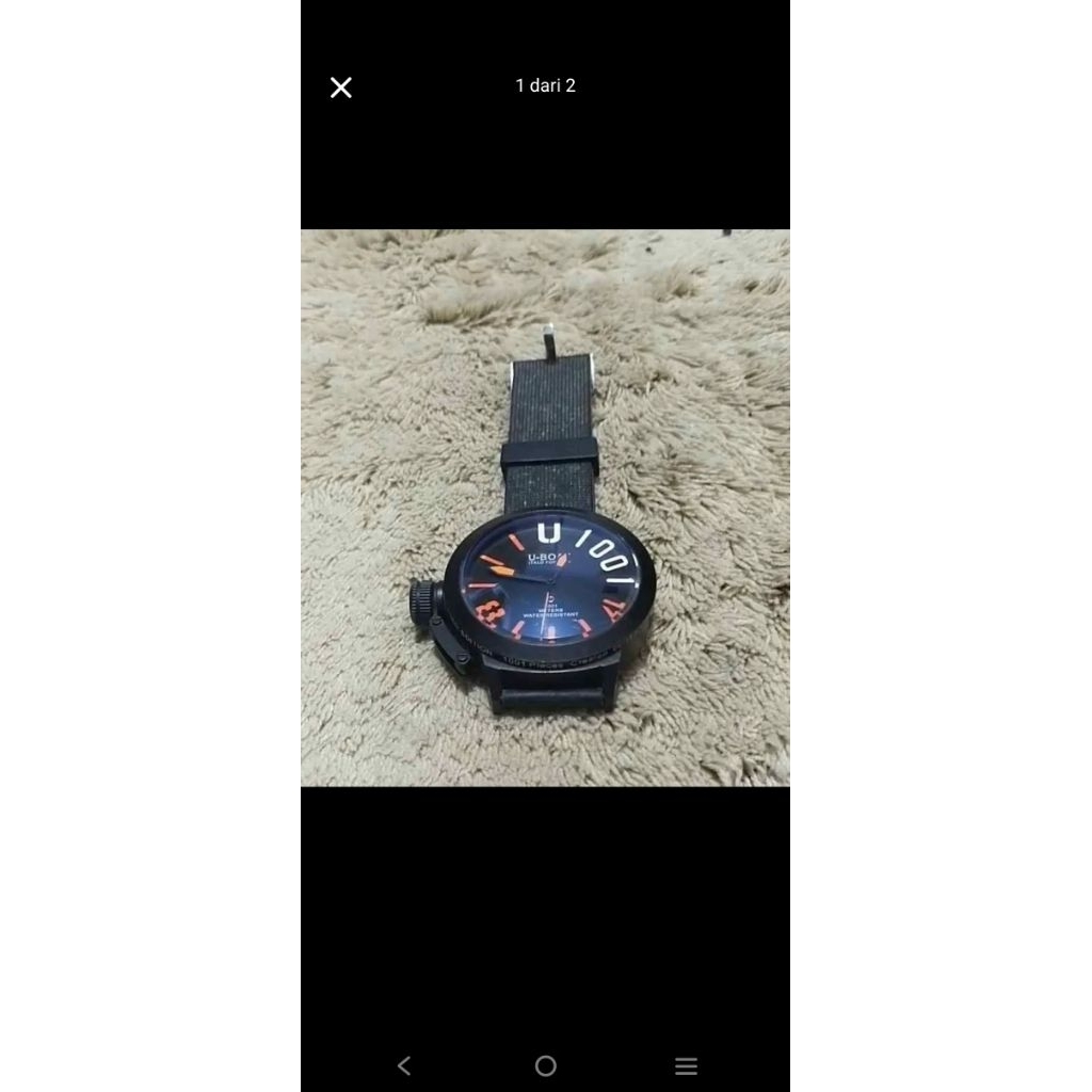 Arloji Original U-BOAT mesin otomatis