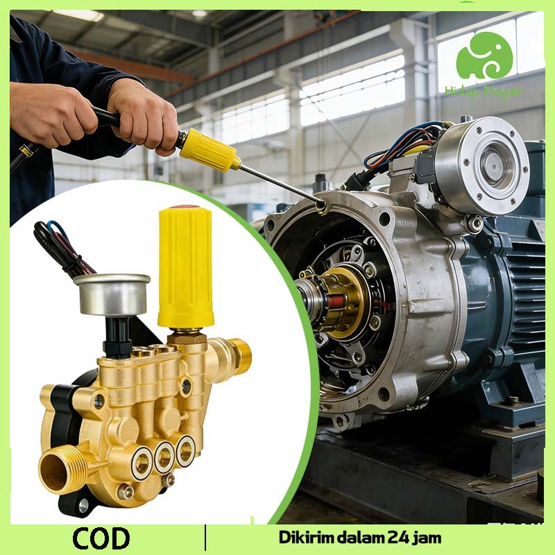 Pump Head Jet Cleaner 12 Pendorong Kepala Pompa Jet Cleaner Rumah Portabel Head Pump Jet Cleaner Uni