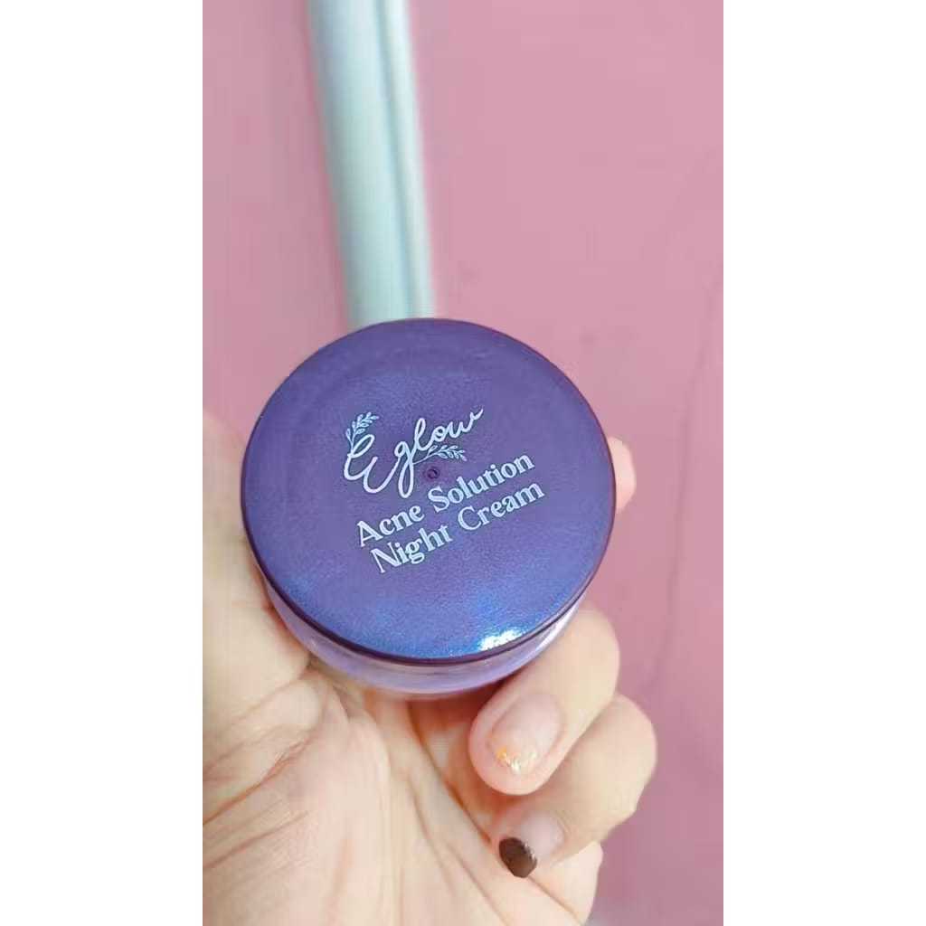 ECER EGLOW PLATINUM/Acne Night Cream/Facial Wash/Toner