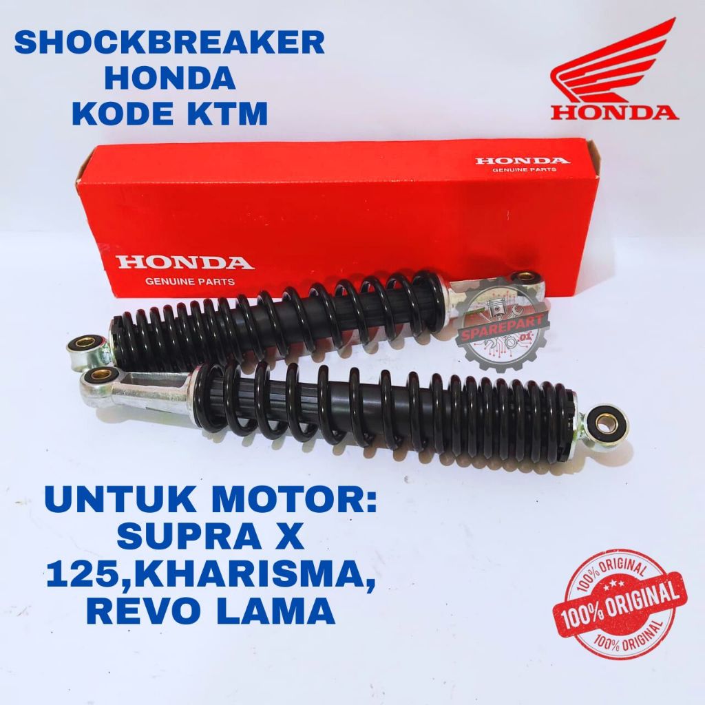 SHOCKBREAKER  ORIGINAL HONDA KODE  KTM SUPRA, SHOCKBREAKER SUPRA X 125, SHOCKBREAKER REVO LAMA, SHOC