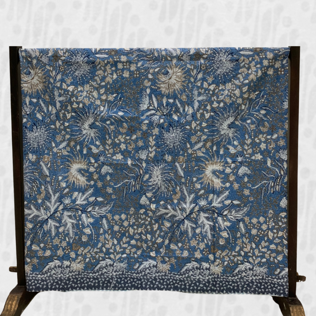 Toko Batik Sri by Batik Riana Kesuma - Bahan Kain Batik Katun Halus Warna Biru
