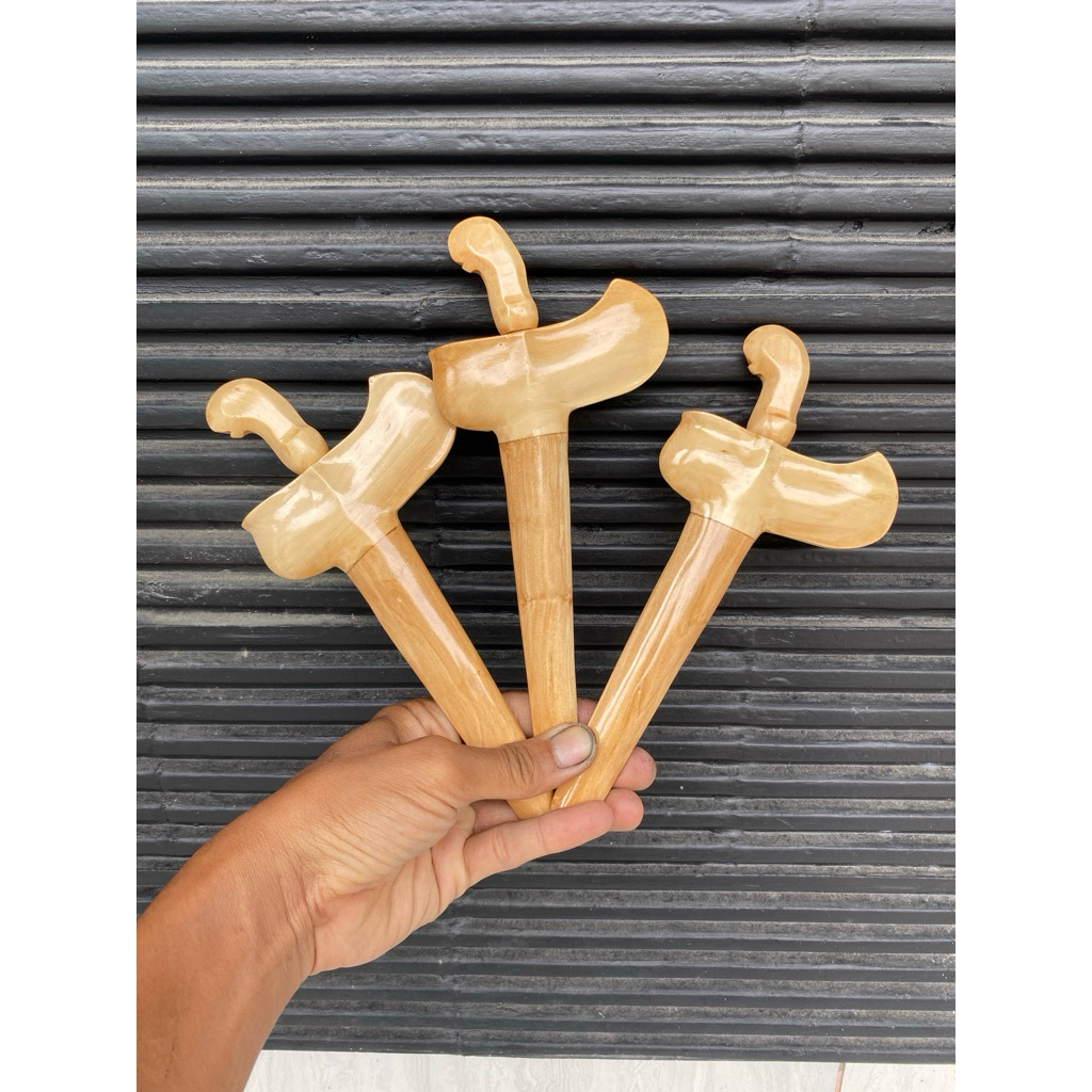 warangka gayaman solo cendana pjg 17,5cm iras sambung