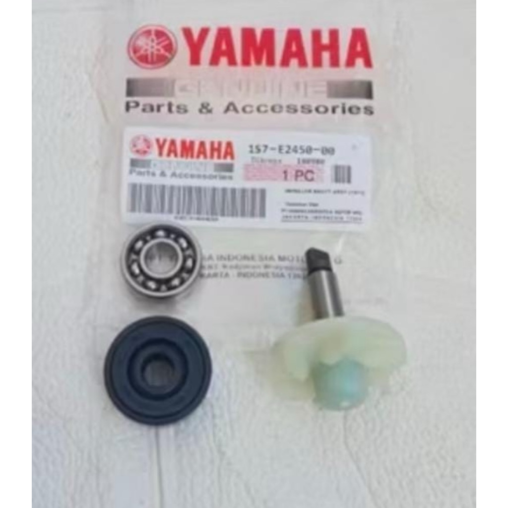 PAKET AS KIPAS WATERPUMP SEAL LAHER BEARING RADIATOR IS7 JUPITER MX OLD NEW 135 MX KING VIXION LAMA 