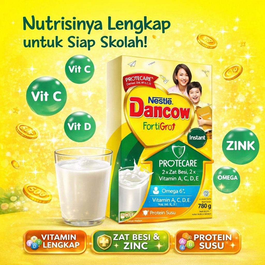 Susu Dancow/Bubuk Susu Dancow 780gr