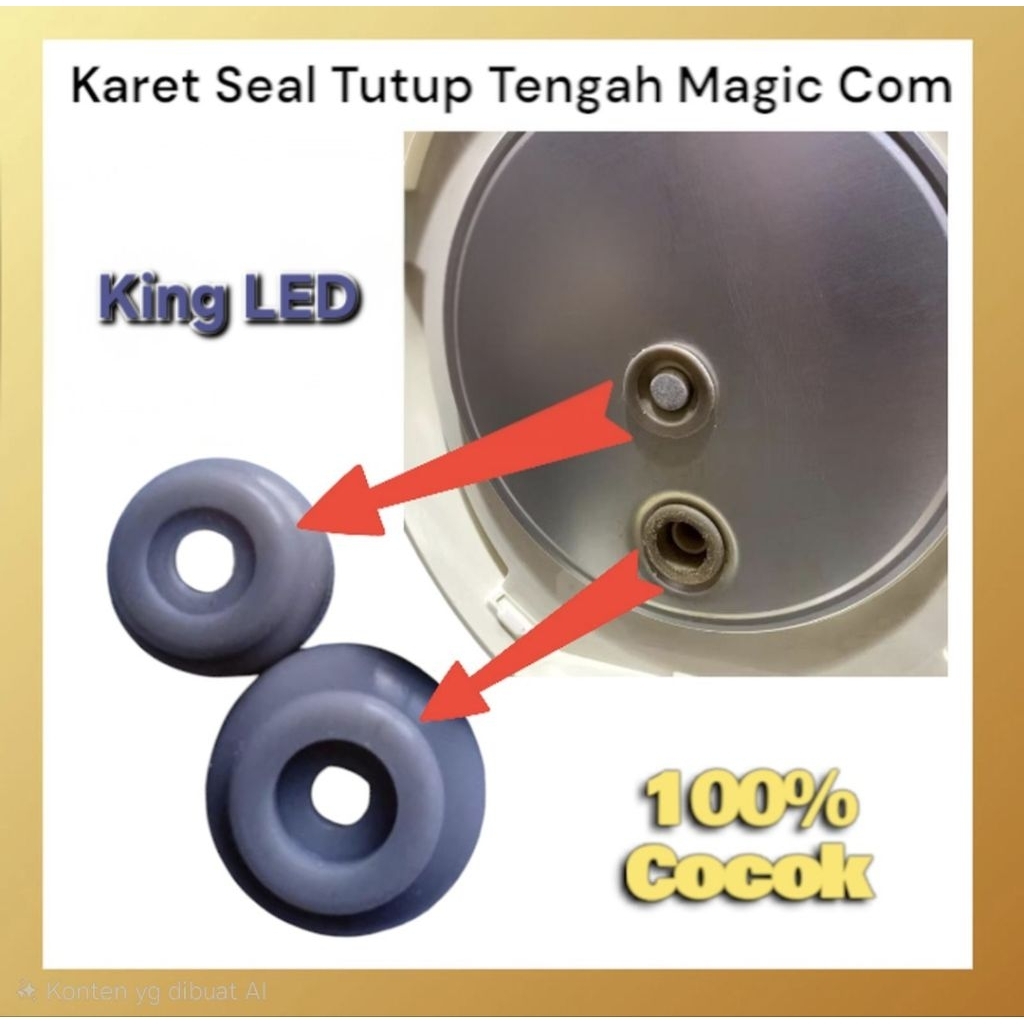 Karet Tutup Tengah Magicom/Rice cooker Miyako