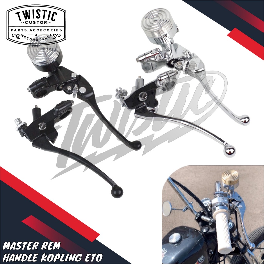 Master Rem Handle Kopling Eto Motor W175 W250 SR400 Chopper Universal