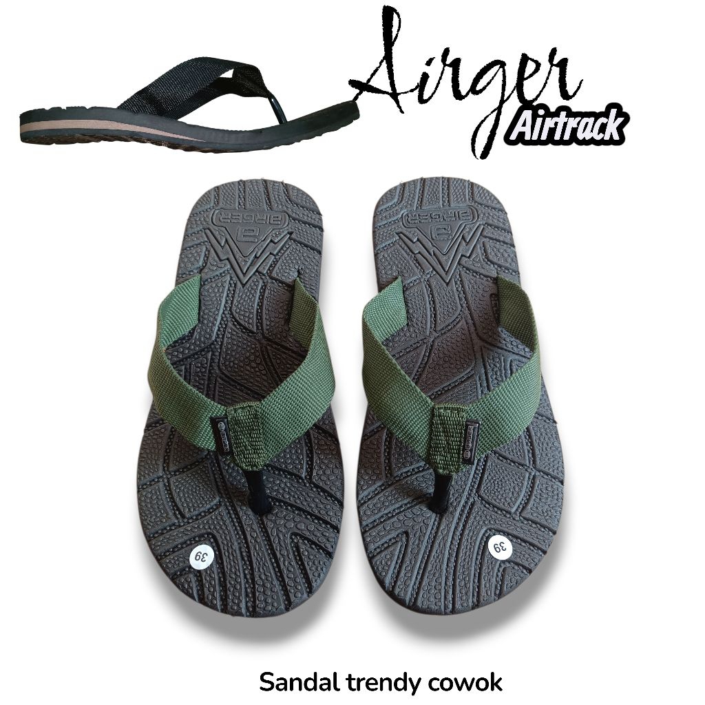 SANDAL JEPIT PRIA dewasa airtrack sandal casual dan elegan