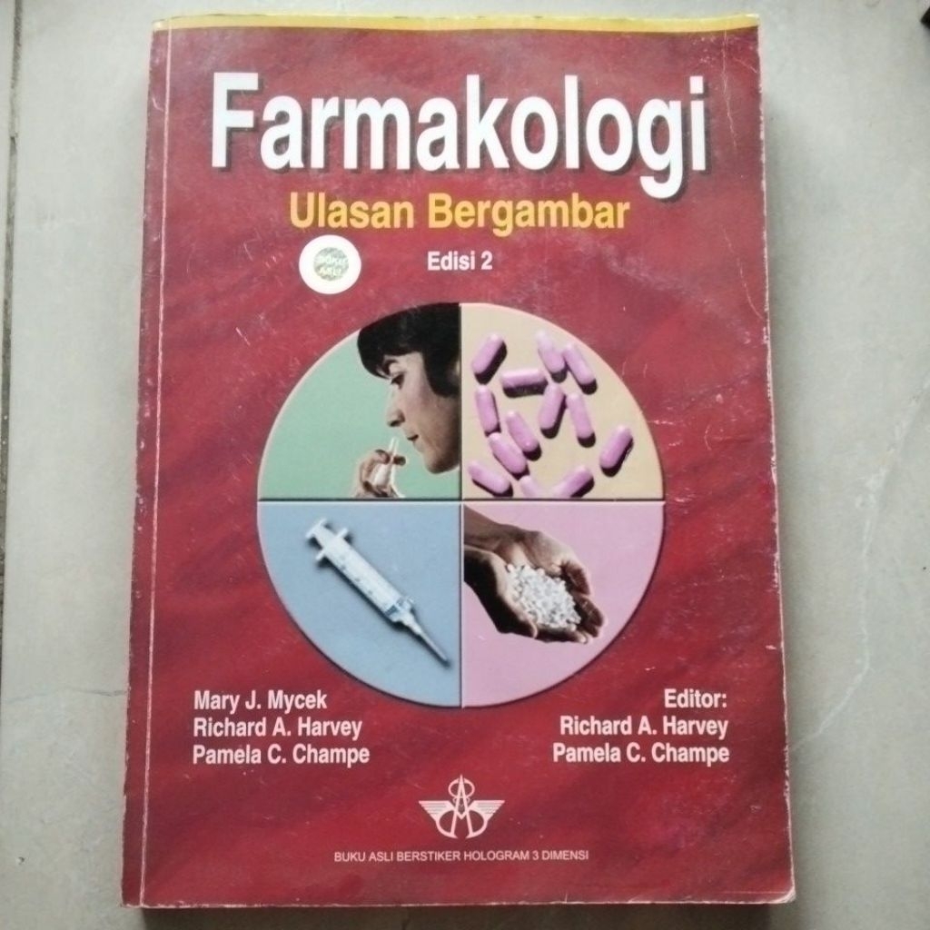 Farmakologi Ulasan Bergambar Edisi 2 ( ORI BEKAS ) #Mary J.Mycek,Harvey