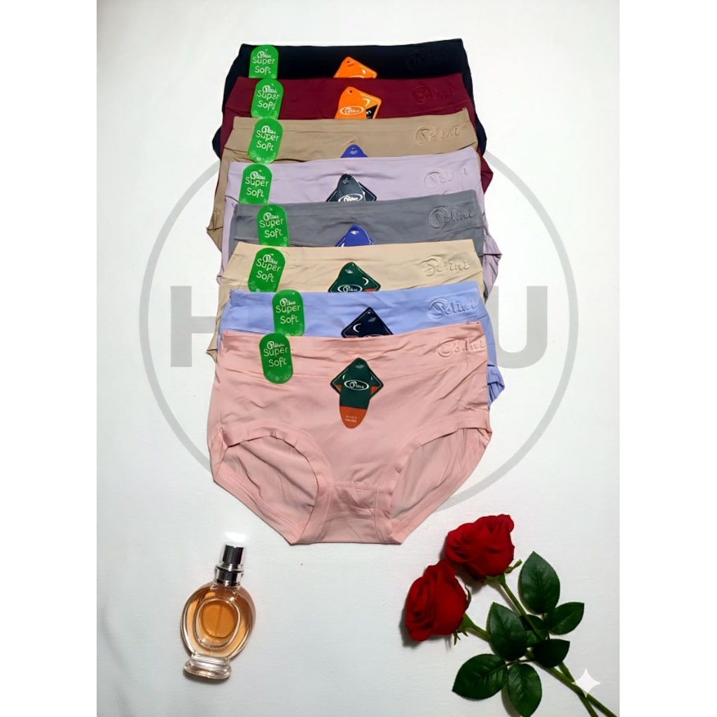 Celana Dalam Wanita Polini 1241 Bahan Lembut Soft Size M-XXL