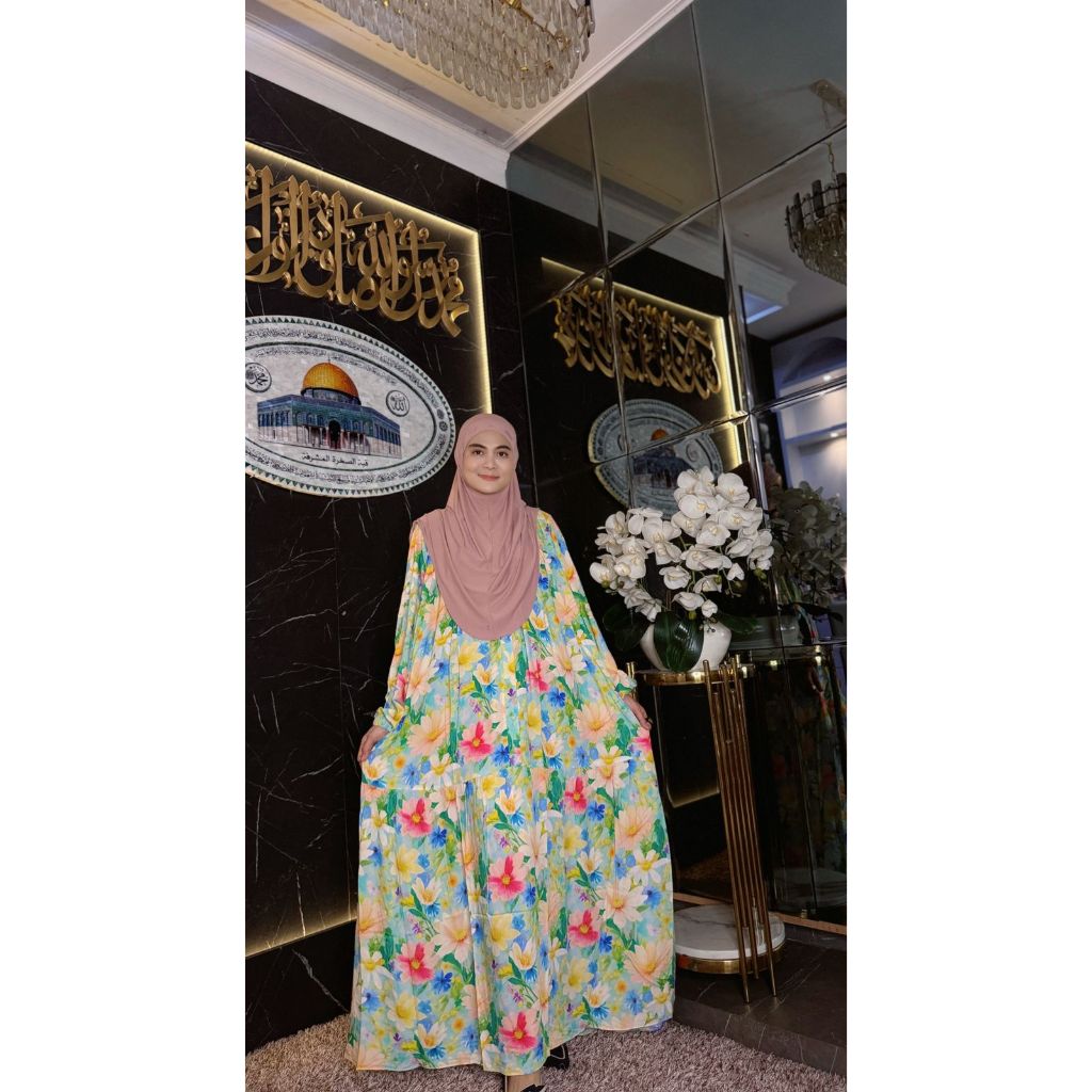 GAMIS ARYATI GAMIS JUMBO LD 130 GAMIS MUSLIM WANITA GEGE COUPLE