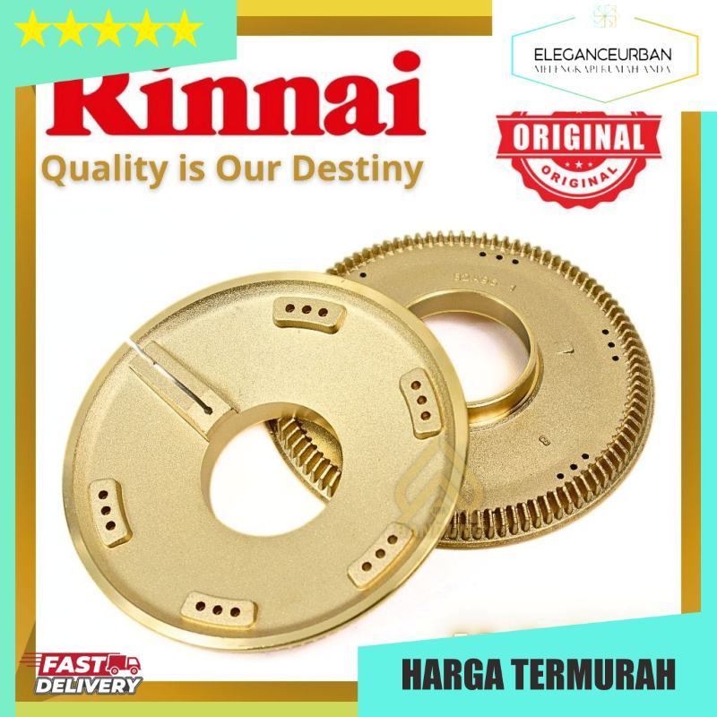 Burner Kompor Rinnai Lepek Tornado Ori Turbo  diameter 11cm 511T 712T 712TG