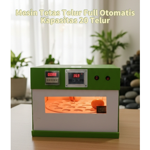 penetas telur otomatis mesin tetas telur full otomatis ayam dan bebek inkubator telur kap 20