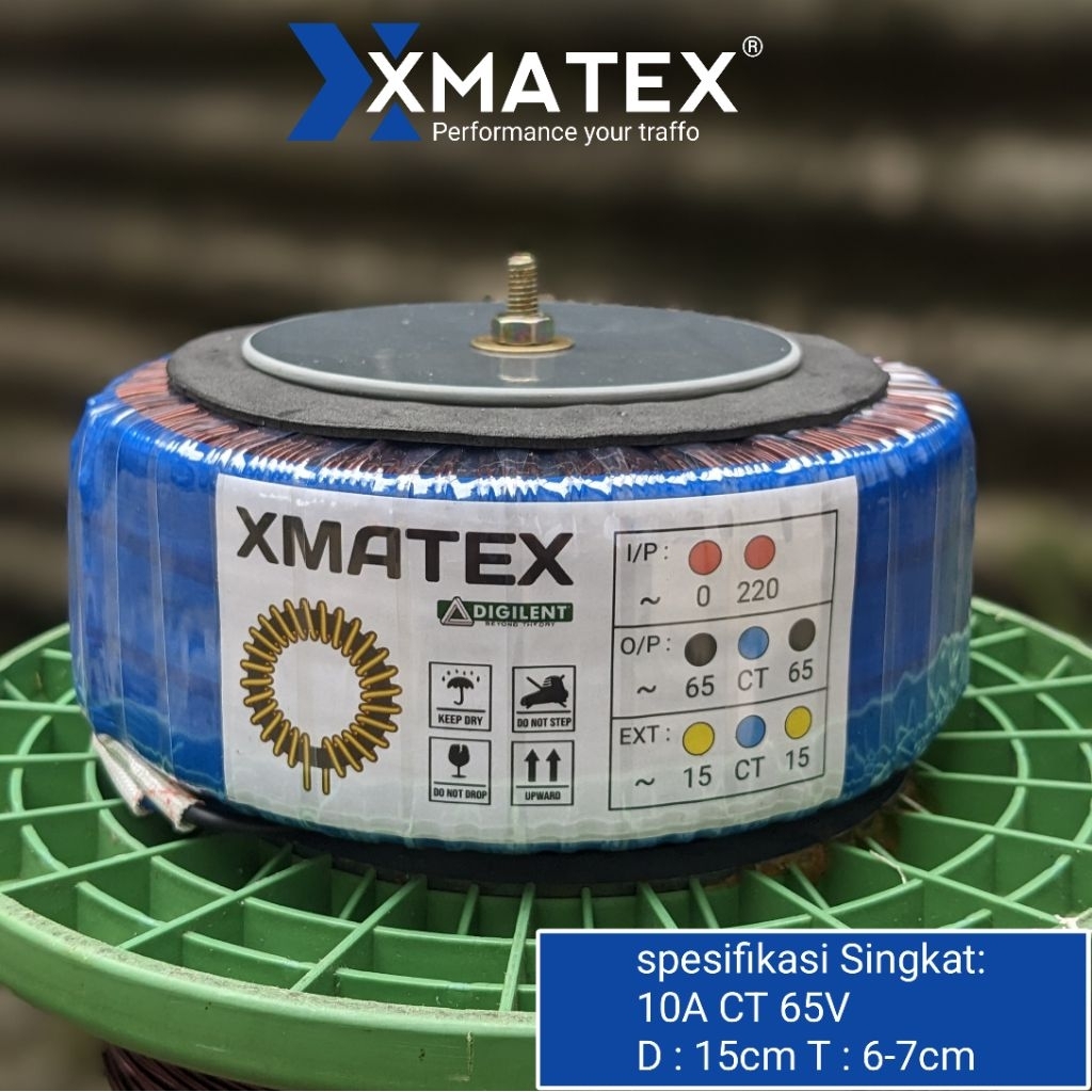 Trafo Toroid 10A Murni 65V CT