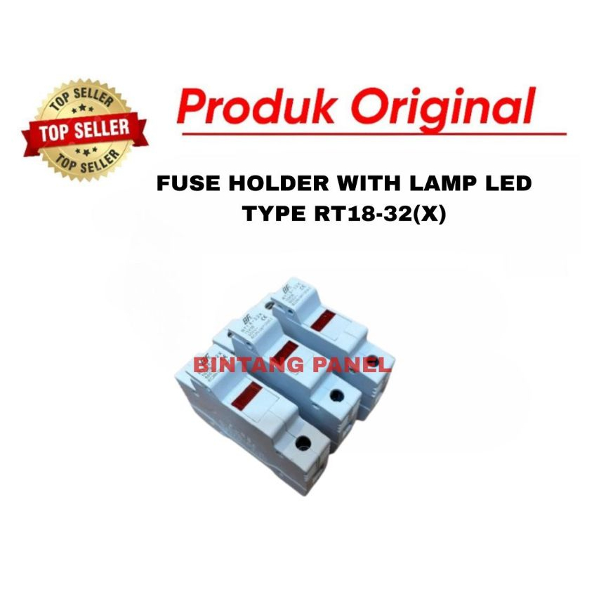 BF Fuse Holder With Lamp LED Type  RT18-32(X) Din rail Model Mcb