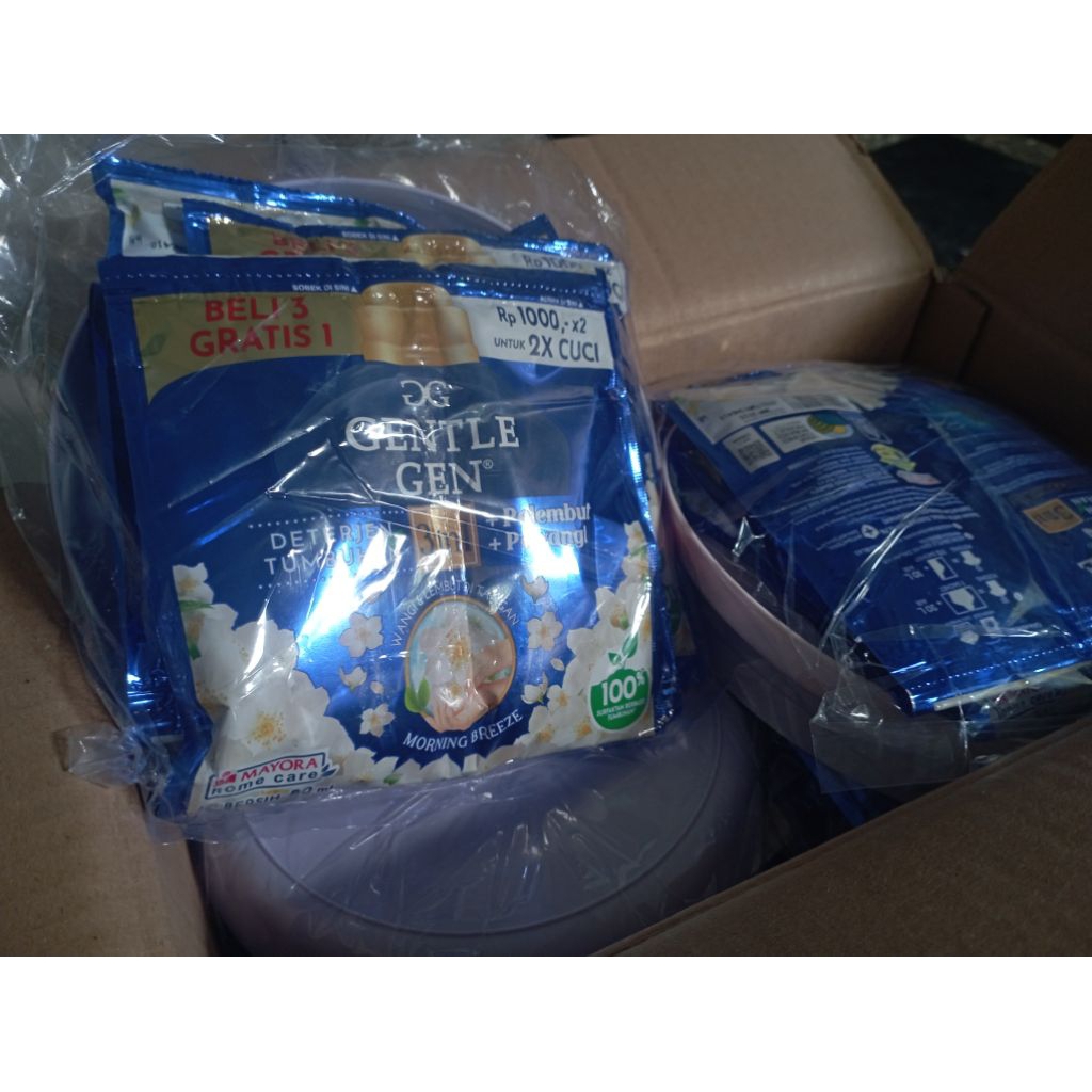 gentle gen Biru 1 renteng gratis piring