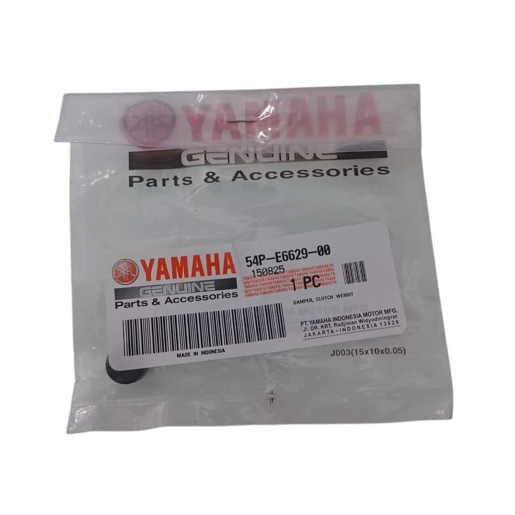 Karet Damper Kampas Ganda 54P-E6629-00 Motor Mio M3, Mio J, Soul GT, Fino, Gear, dan Nmax Original Y