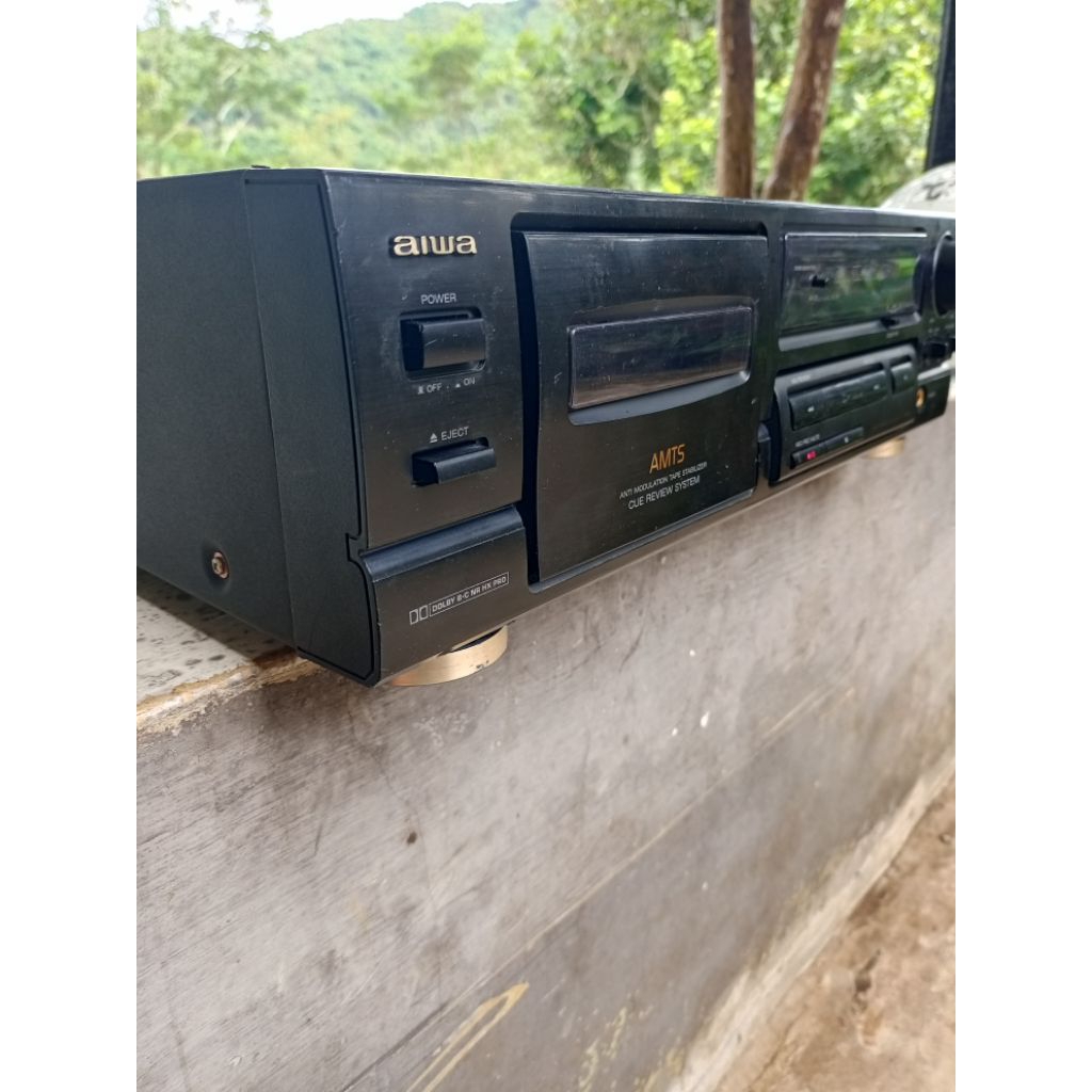 Tape Deck AIWA AD F450 Mulus Normal
