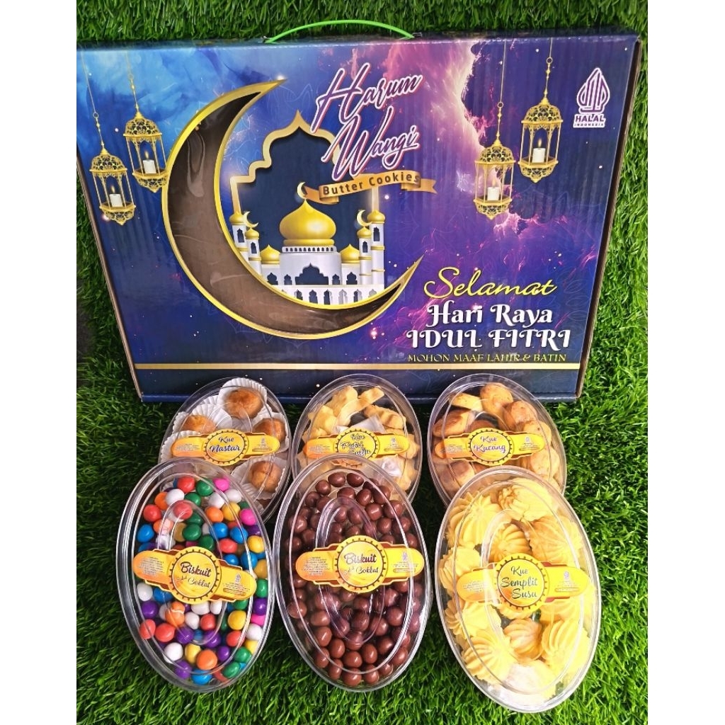 Parcel Lebaran Harum Wangi hampers Kue Kering Paket Lebaran