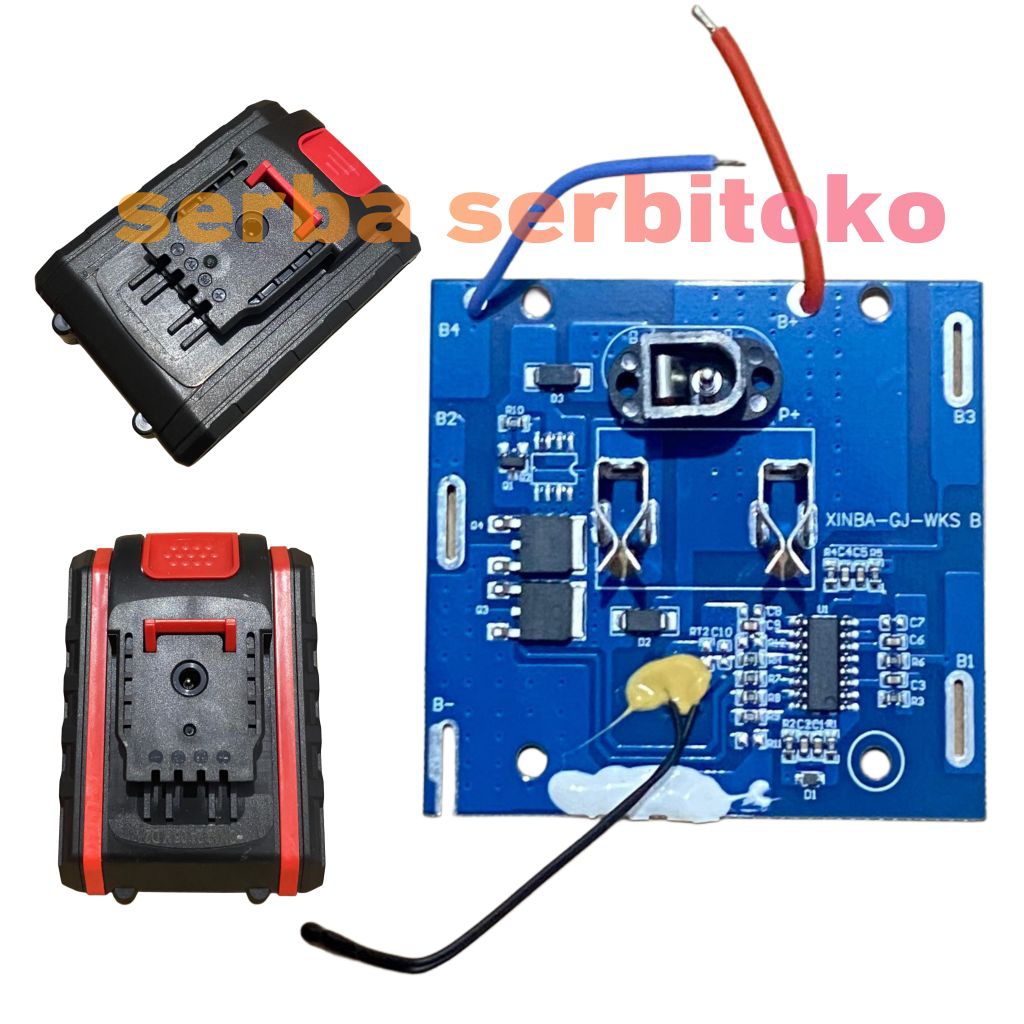 Papan BMS Modul 5s Bor Cordless Baterai Bor BONGKYO Toolking Reaim DLL