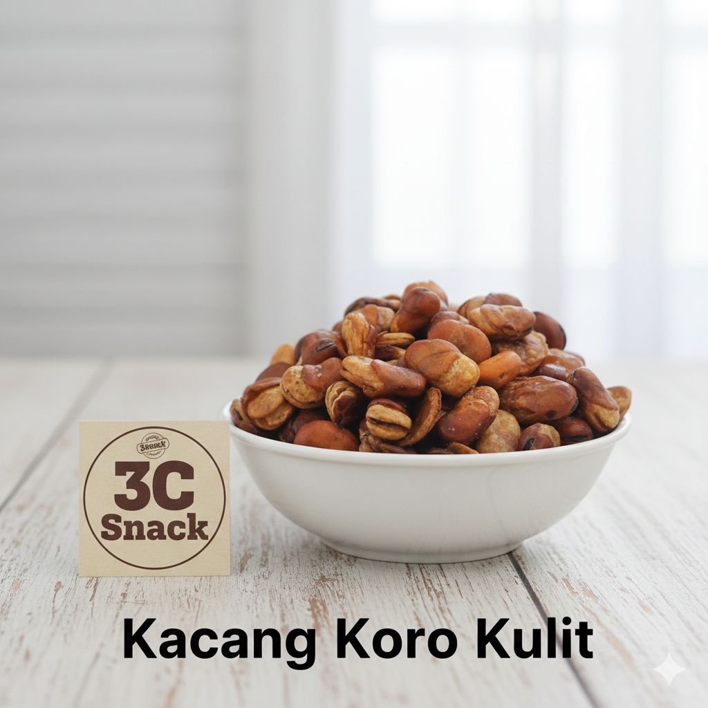 KACANG KORO KULIT ASIN