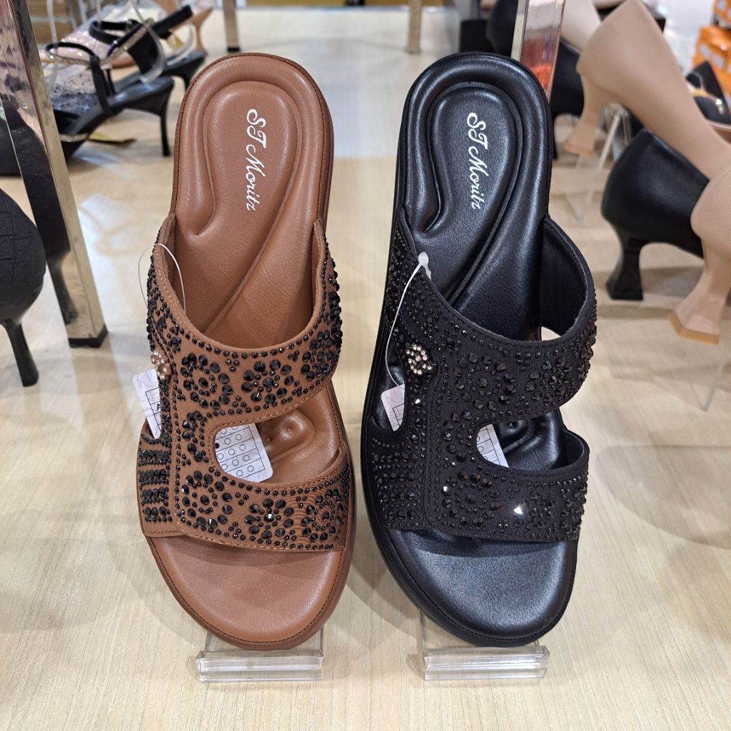 SANDAL COMFORT WANITA ST.MORITZ 100% ORIGINAL
