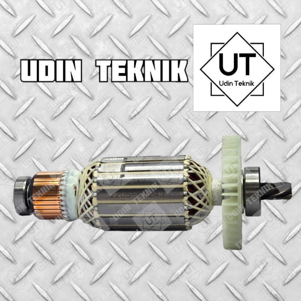 ARMATURE BENZ UNTUK M2401 / M2401B ANGKER MESIN CUT OFF 14" M 2401 B MESIN GERGAJI POTONG 14 IN M240