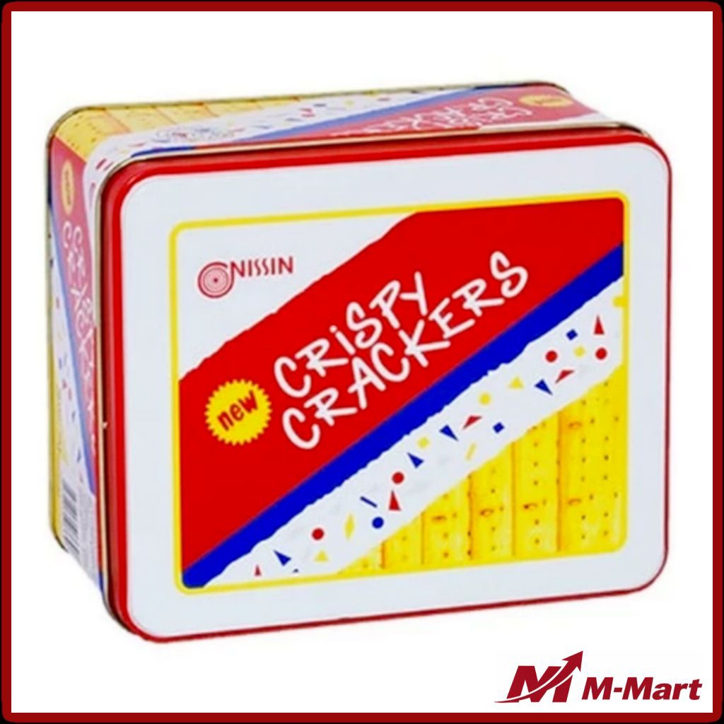 Nissin Crispy Crackers Kaleng 750 gr